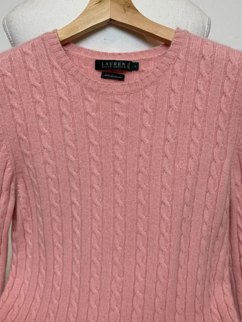 Ralph Lauren Women's Pink Jumper